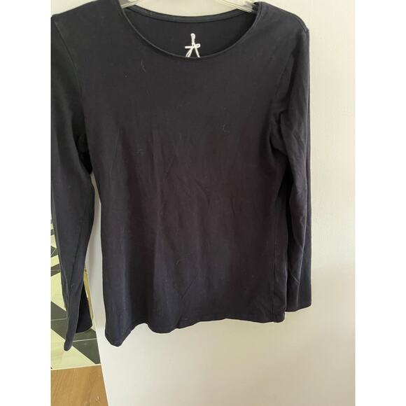 Atmosphere Tops - Atmosphere Women's 10 Black Cotton Long Sleeve Summer T Shirt